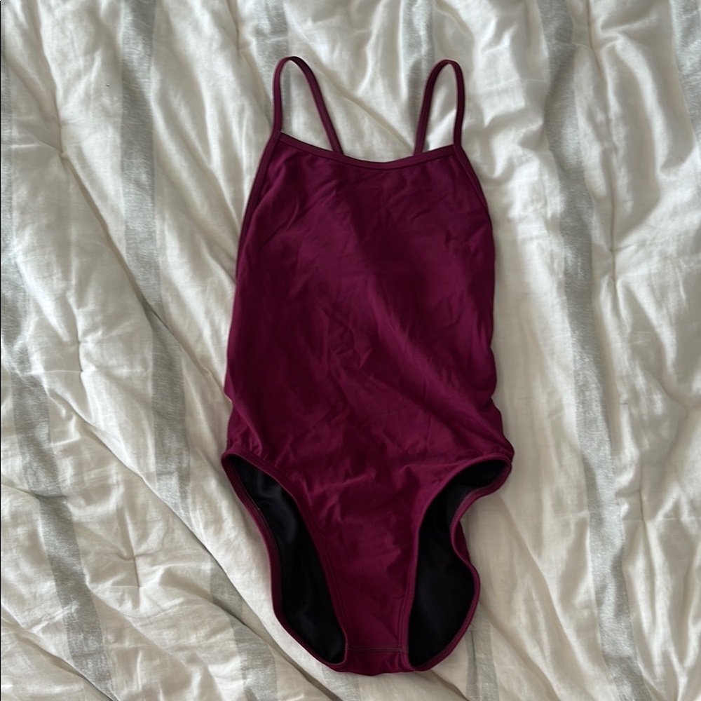 JOLYN “Drew” One-Piece Swimsuit - Burgundy